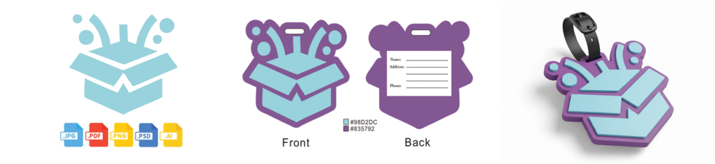 how to custom the gift with your logo