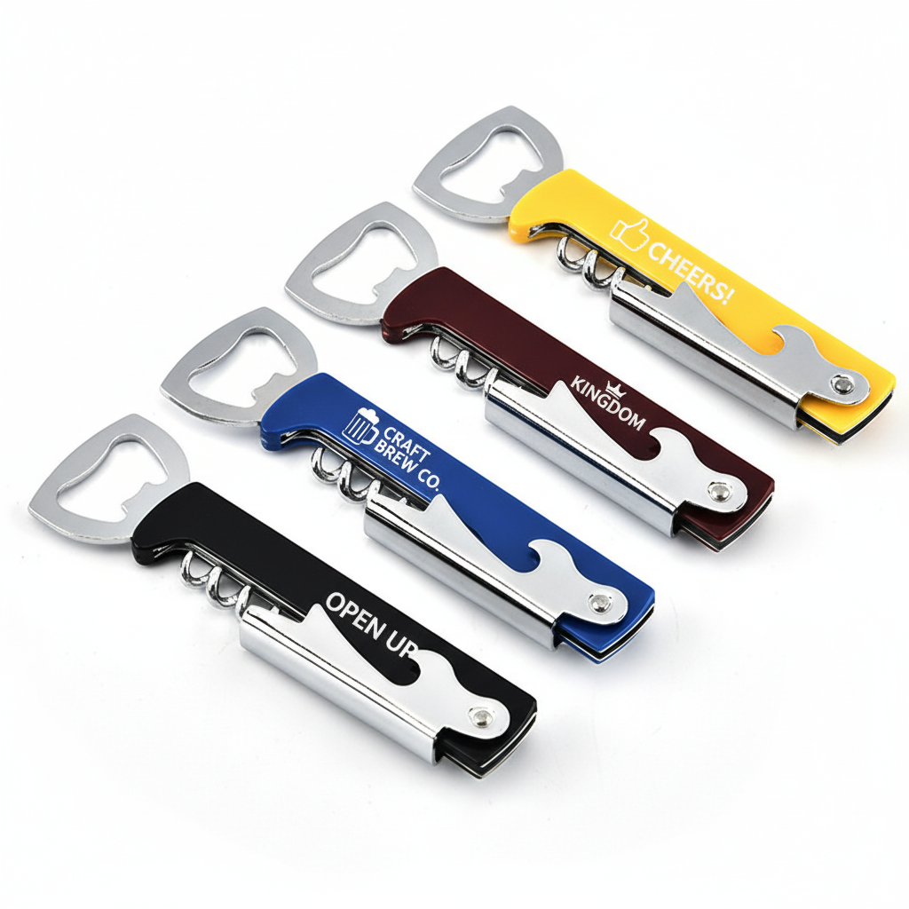 custom bottle opener 3 in 1