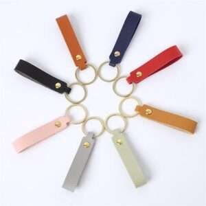 best leather keychain