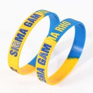 debossed silicone wristbands