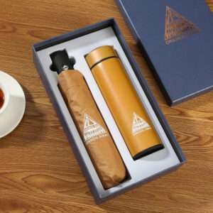 custom corporate gift for conferences – branded umbrellas,