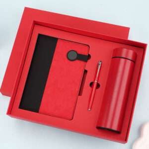 custom business gifts – sustainable notebooks, pens & reusable mugs