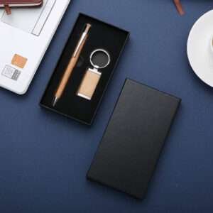 custom corporate gift for executive clients – luxury keychain,pens & gift boxes